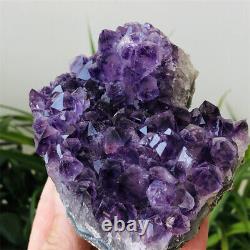1.2LB Natural Amethyst Quartz Crystal Cluster Druse Raw Mineral Specimen Healing