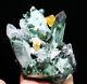 1.53lb New Find Green/yellow Phantom Quartz Crystal Cluster Mineral Specimen