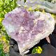 1.62 Lb Natural Purple Cubic Fluorite Crystal Cluster Mineral Sampl