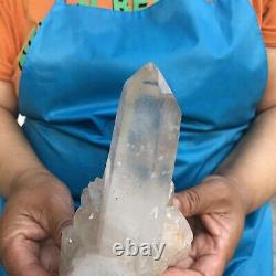 1.67LB Natural White Quartz Crystal Cluster Rough Specimen Healing Stone