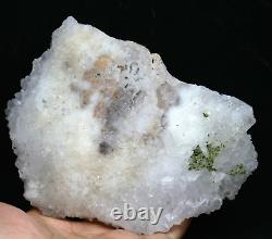 1.69 lb Clear Natural Beautiful White Chrysanthemum Crystal Cluster Specimen