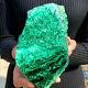 1.82lb Natural Glossy Malachite Transparent Cluster Rough Mineral Sample