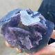 1.8lb Natural Fluorite Quartz Crystal Cluster Mineral Specimen Healing