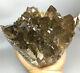 1.99lb New Find Natural Clear Golden Rutilated Quartz Crystal Cluster Specimen
