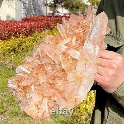 10.3LB Top natural transparent crystal quartz crystal cluster mineral specimen