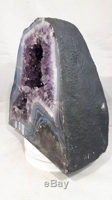 10 Amethyst Cathedral Geode Crystal Quartz Natural Cluster Specimen Brazil