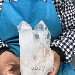 1010g Natural Clear Crystal Mineral Specimen Quartz Crystal Cluster