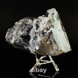 1017g Natural Stibnite Cluster Crystal Quartz Mineral Specimen Decoration Energy