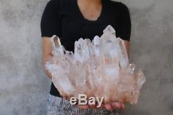 10500g(23.1lb) Natural Beautiful Clear Quartz Crystal Cluster Tibetan Specimen