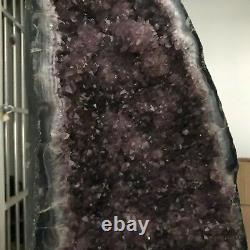 106LB 37 Natural Huge amethyst Cluster Quartz Crystal mineral Specimen Point