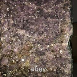 106LB 37 Natural Huge amethyst Cluster Quartz Crystal mineral Specimen Point
