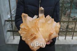 10840g(23.9lb) Natural Beautiful Clear Quartz Crystal Cluster Tibetan Specimen