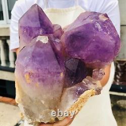 10LB Uruguay Natural Amethyst Quartz Crystal Cluster Mineral Healing A879
