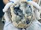 11.33lb Natural Blue Celestite Crystal Geode Quartz Cluster Mineral Specimen