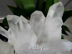 11.52lb AA NATURAL Clear Quartz Crystal cluster Points Specimens