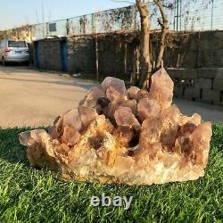 11.7 LB Natural 9 Amethyst Quartz Crystal Cluster Mineral Specimen Healing