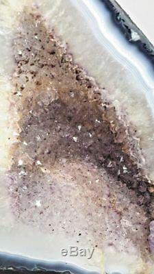 11 Amethyst Cathedral Geode Crystal Quartz Natural Cluster Specimen Brazil