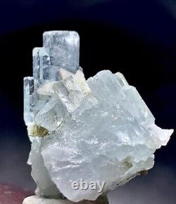 110 Ct Natural Aquamarine Crystals Bunch From Skardu Pakistan