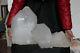 111.9lb Large Natural White Clear Quartz Crystal Cluster Points Original Brazil