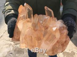 11270g Large natural quartz gemtstone crystal cluster point specimen reiki heali