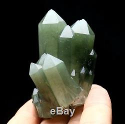 115.8g Natural Beauty Green Crystal Cluster Mineral Specimen