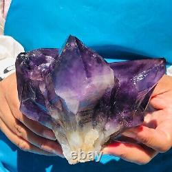 1160g HUGE Natural Purple Quartz Crystal Cluster Rough Specimen Healing 249