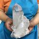1170g Huge Clear White Quartz Crystal Cluster Rough Specimen Healing Stone 1022