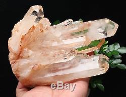 1180g Clear Natural Beautiful White QUARTZ Crystal Cluster Specimen
