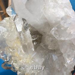 12.03LB Natural quartz crystal cluster ore specimen spiritual healing