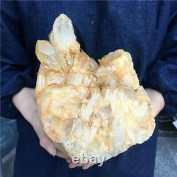 12.2 LB Natural Clear Quartz Cluster Crystal Mineral Point Healing