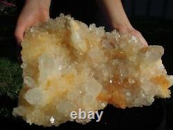12.8 LB A++ Natural Clear White Quartz Crystal Cluster Mineral Specimens