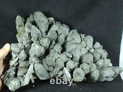 12.8lb Natural Skeletal Green Quartz Crystal Cluster Point Specimen / China