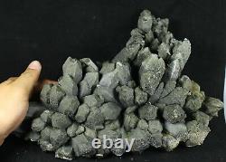12.8lb Natural Skeletal Green Quartz Crystal Cluster Point Specimen / China