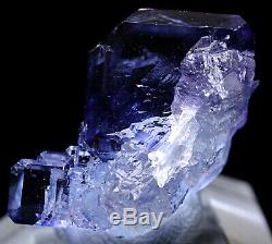 12.9g NATURAL Purple FLUORITE Quartz Crystal Cluster Mineral Specimen