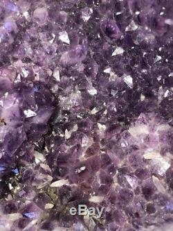 12 Cathedral Amethyst Geode Quartz Crystal Decor Cluster Specimen Brazil