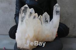 12160g(26.8lb) Natural Beautiful Clear Quartz Crystal Cluster Tibetan Specimen