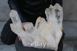 12160g(26.8lb) Natural Beautiful Clear Quartz Crystal Cluster Tibetan Specimen