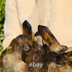 1250g Natural citrine Crystal quartz Cluster Mineral Specimen Healing 259