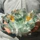 1275g Huge Clear Green Phantom Quartz Crystal Cluster Healing Mineral Specimen