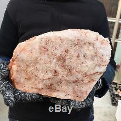13.86LB Natural cluster Mineral specimen quartz crystal point healing AP4582