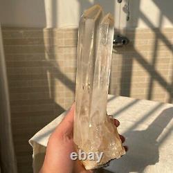 1303g Natural Clear White Quartz Crystal Cluster Rough Specimen Healing