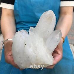 1330g Natural Clear Crystal Mineral Specimen Quartz Crystal Cluster Decorat