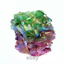 1394g Beautiful Colourful Crystal Cluster Mineral Specimen Quartz Decoration