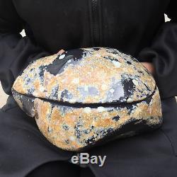 14.76LB Natural Agate geode quartz cluster crystal Specimens healing AT1941