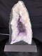 14 Amethyst Cathedral Geode Crystal Quartz Natural Cluster Specimen With Base