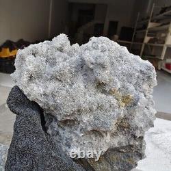 1450g Natural Clear Crystal Mineral Specimen Quartz Crystal Cluster Decoration