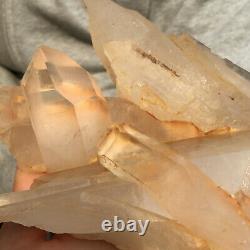 1460g Large Natural Clear White Quartz Crystal Cluster Rough Healing Specimen
