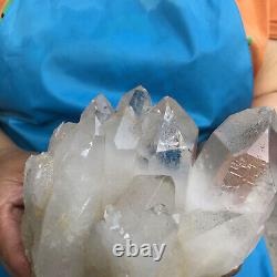 1490g Natural Clear Quartz Crystal Cluster Specimen Healing CH1025