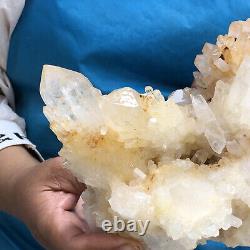 1560g Natural Clear Crystal Mineral Specimen Quartz Crystal Cluster