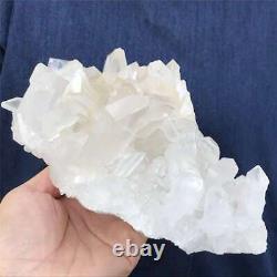 1560g Natural Clear Quartz Cluster Quartz Crystal Point Specimen